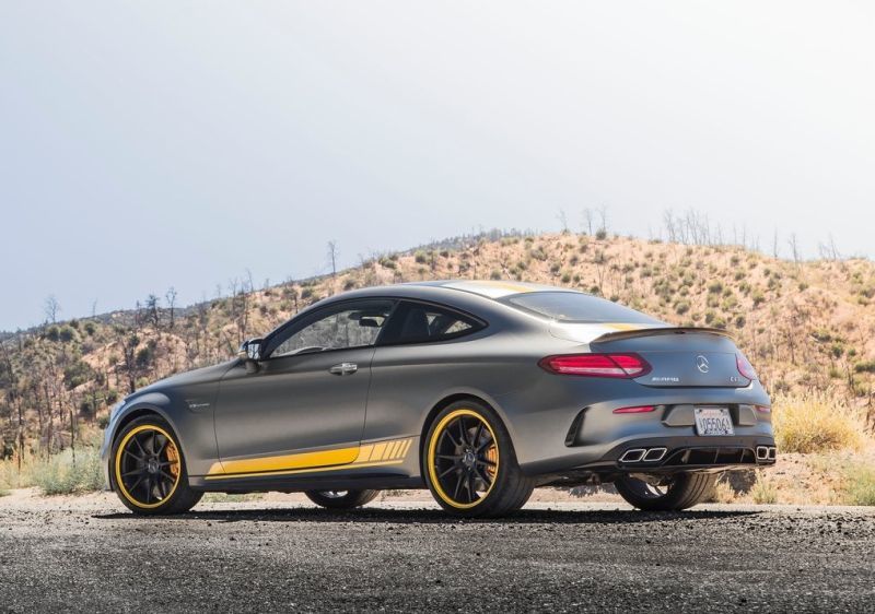 Trasera Mercedes-Benz C63 AMG Coupé Edition 1