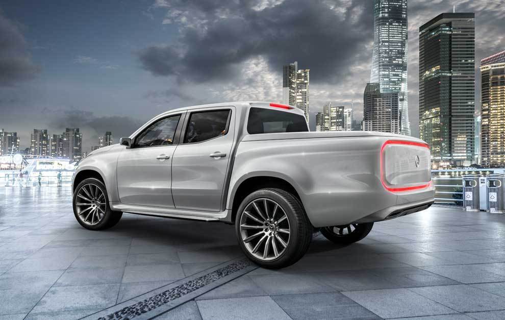 Trasera Mercedes-Benz X-Class Concept