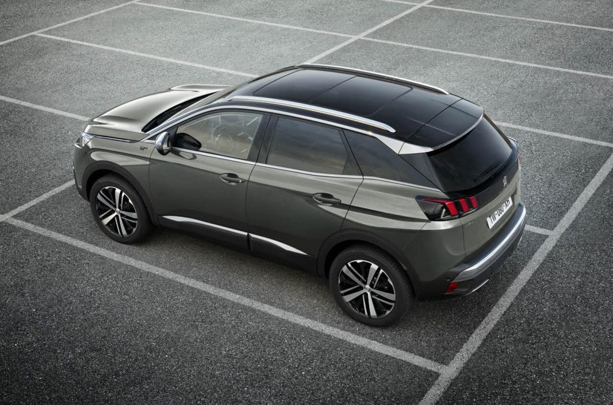 Trasera Peugeot 3008 GT 2016