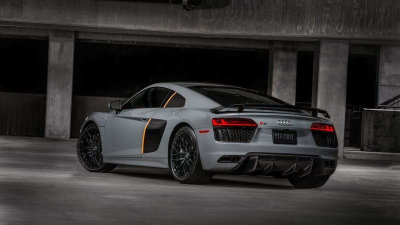 Trasera Audi R8 Plus Exclusive Edition