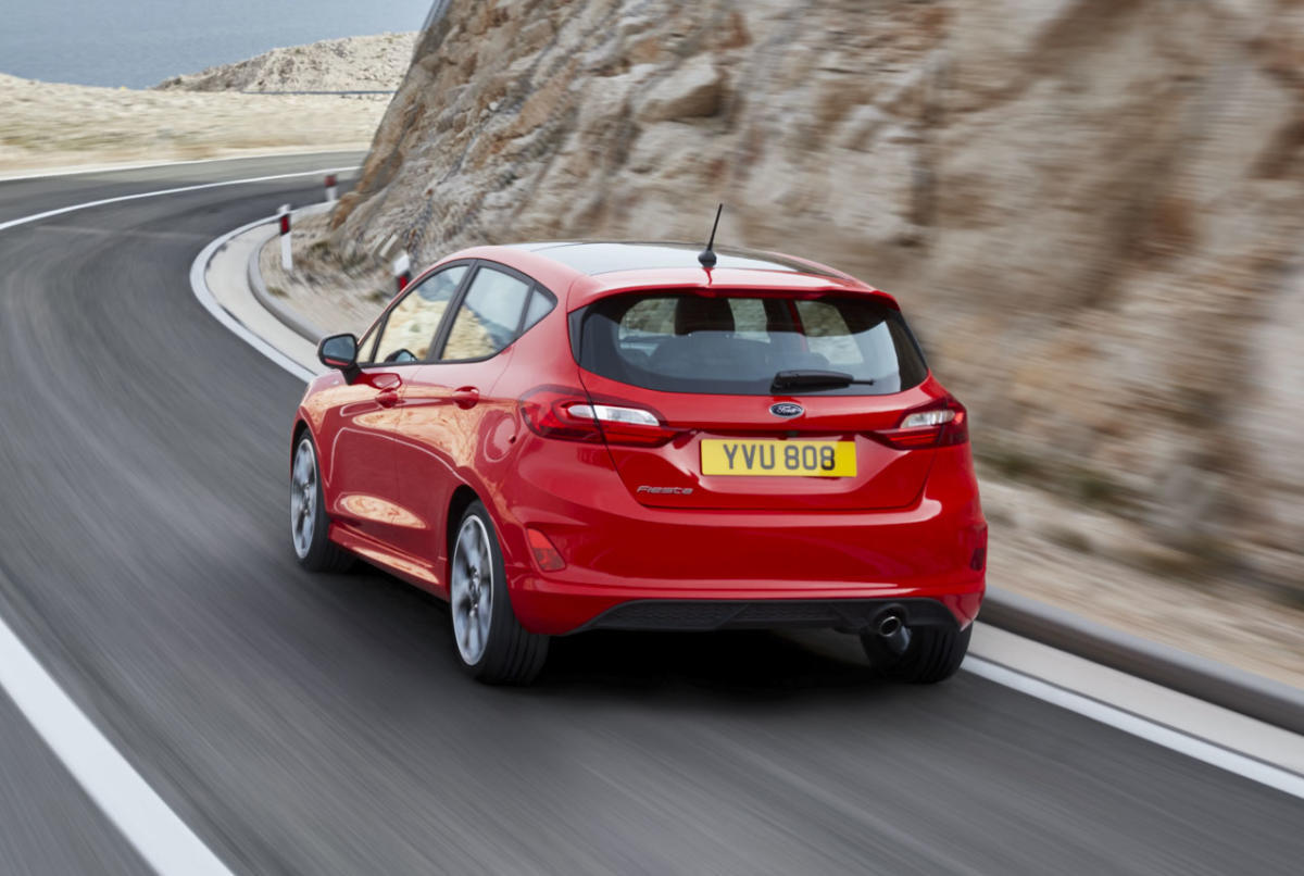 Trasera Ford Fiesta