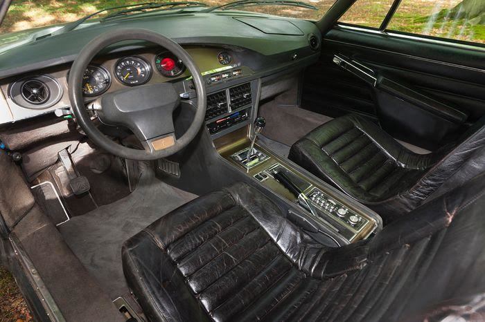 Interior Citroën SM de 1972 de Johan Cruyff