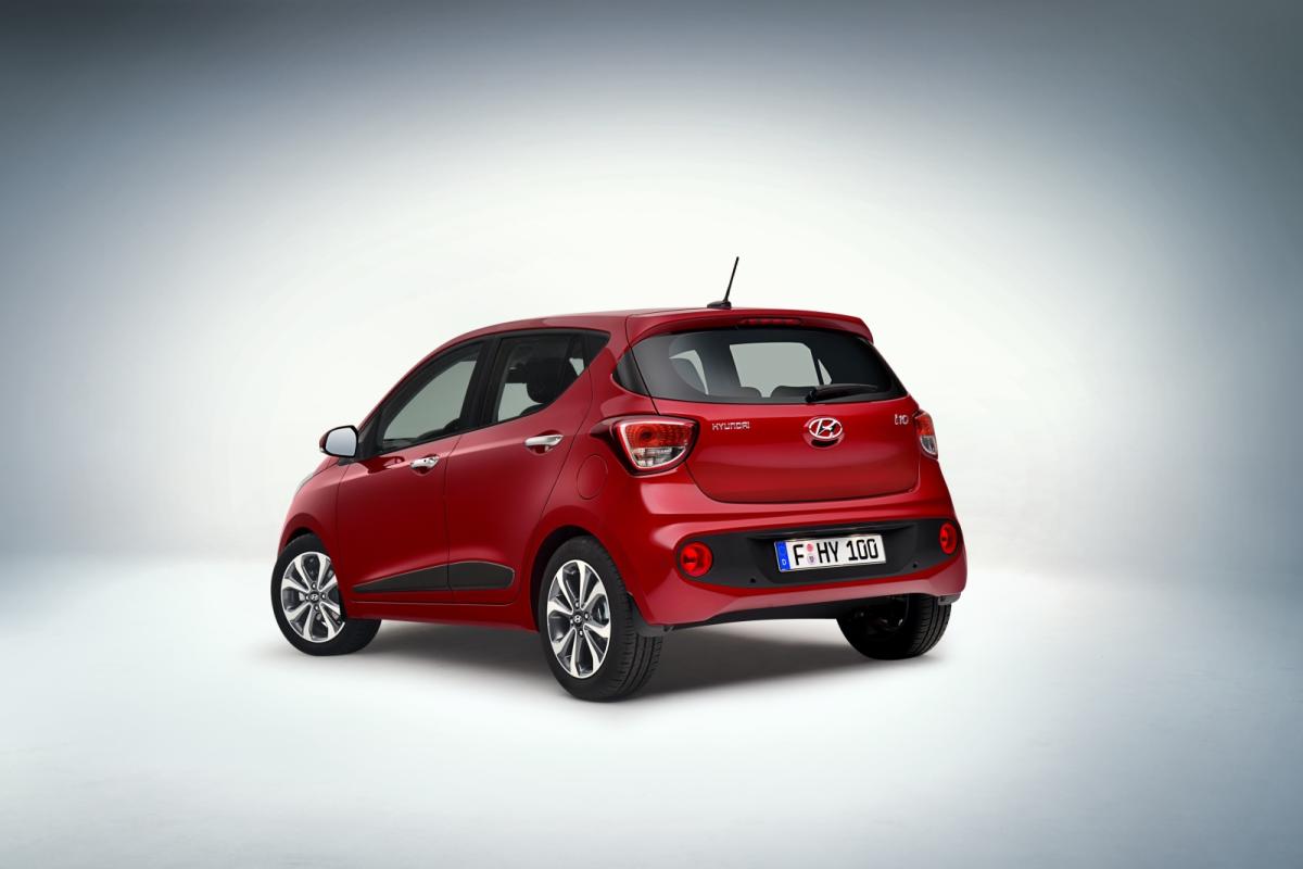 Trasera Hyundai i10 2017