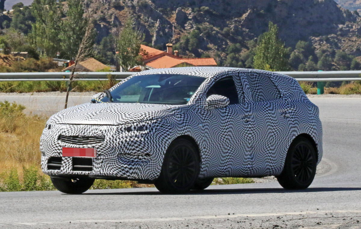 Foto espía Opel Crossland X