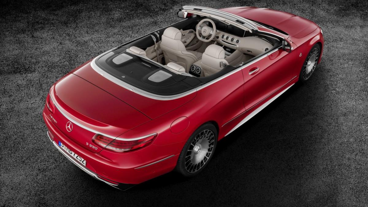 Trasera Mercedes-Benz S 650 Cabriolet Maybach