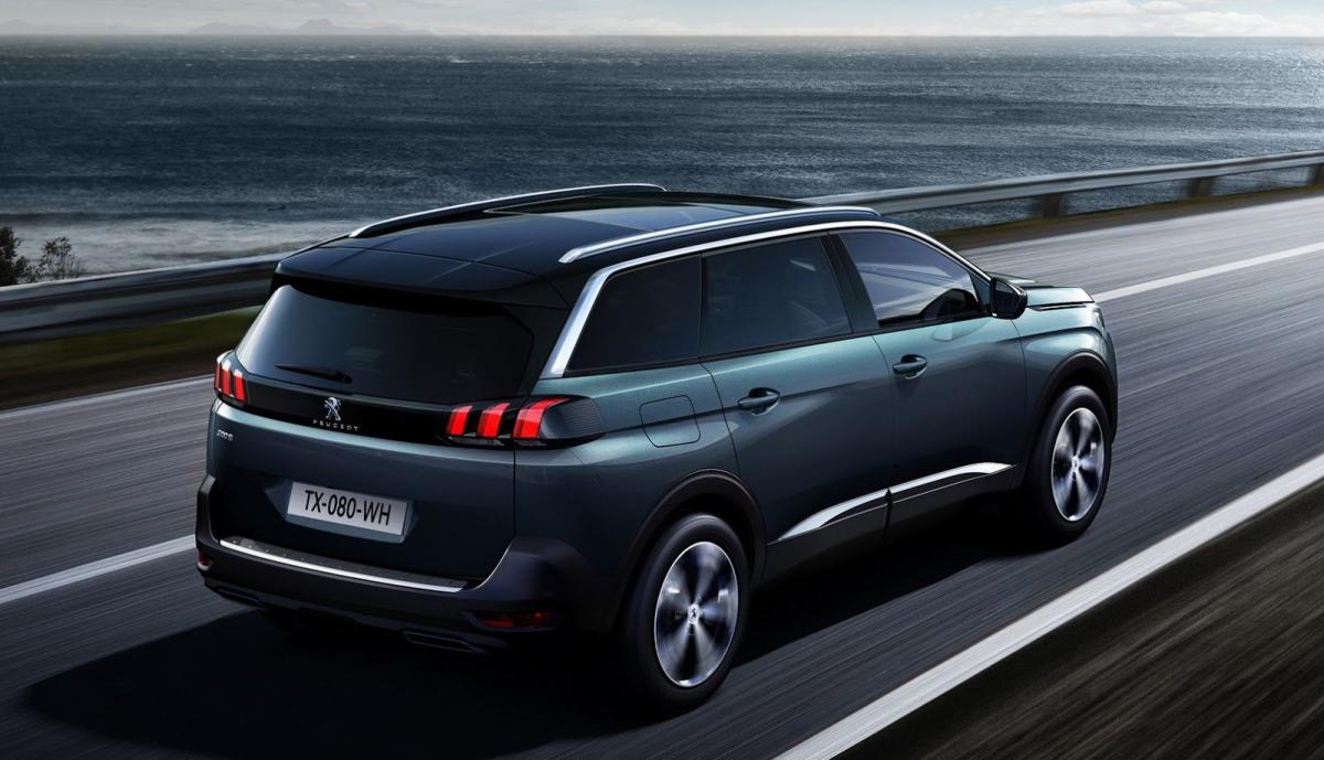 Trasera Peugeot 5008 2017