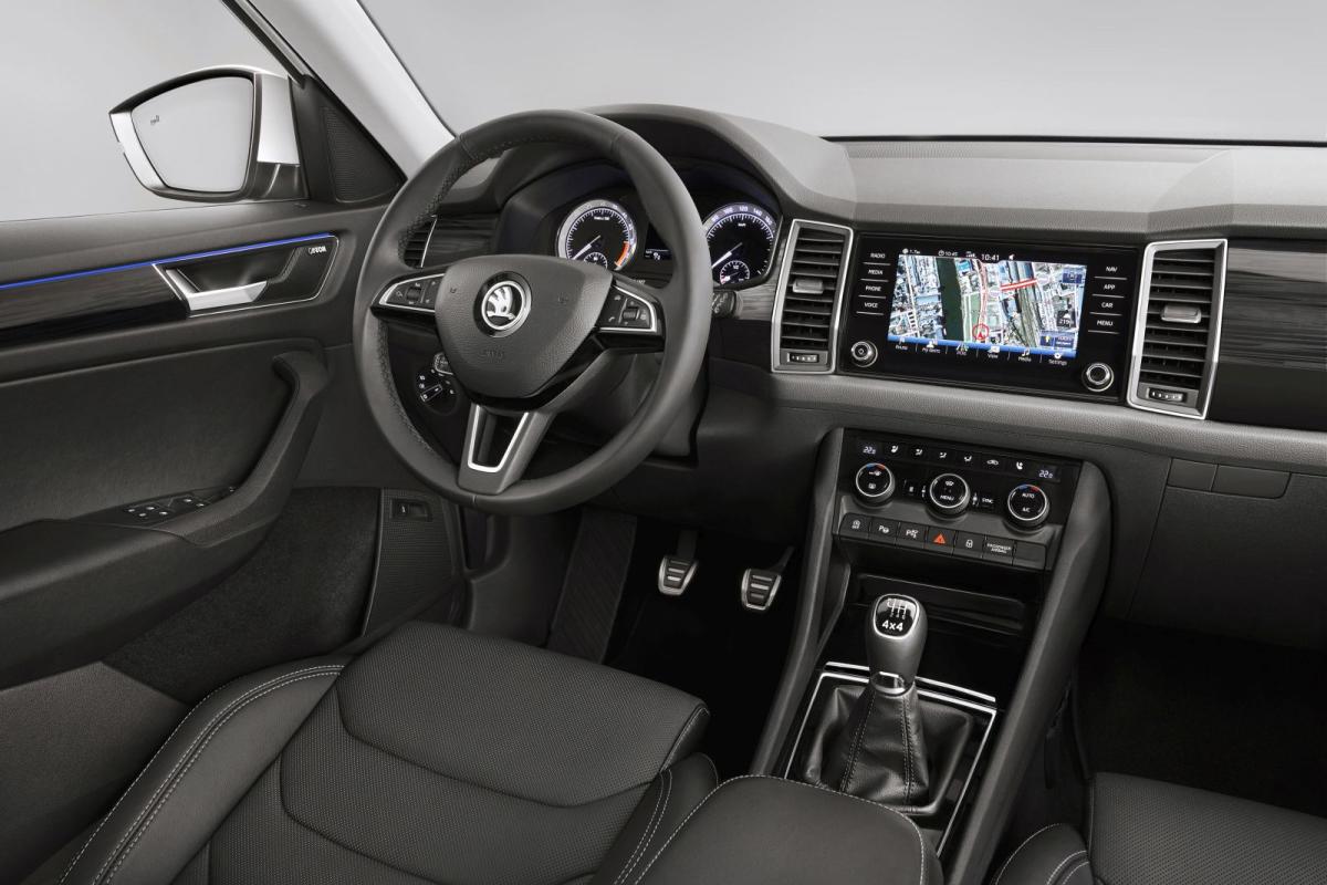 Interior Skoda Kodiaq