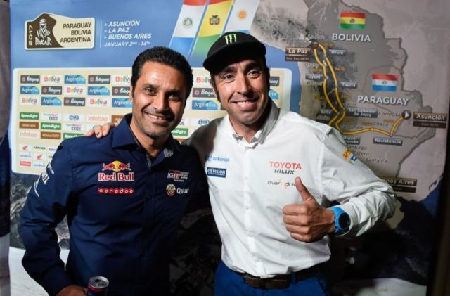 Nasser Al-Attiyah y Nani Roma