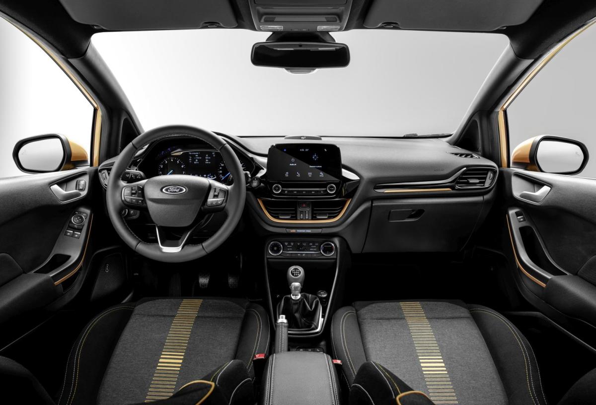 Interior Ford Fiesta Active 2017