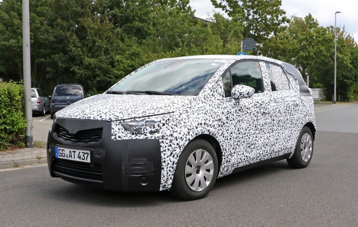 Foto espía del Opel Crossland X