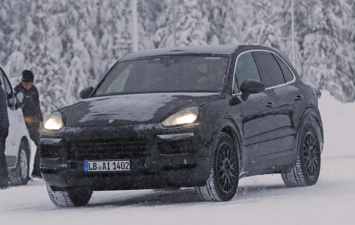 Foto espía del Porsche Cayenne Coupé