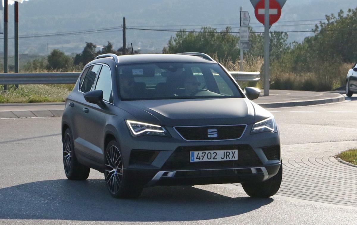 Foto espía del Seat Ateca Cupra
