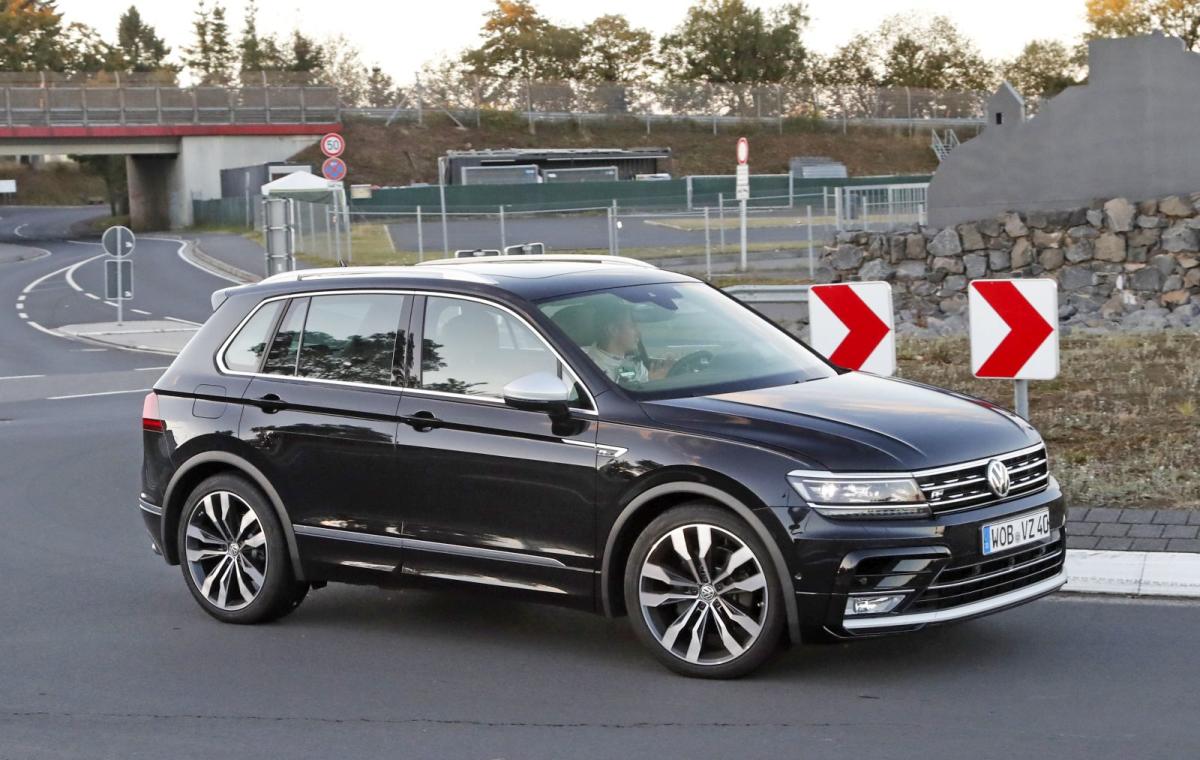 Foto espía del Volkswagen Tiguan R
