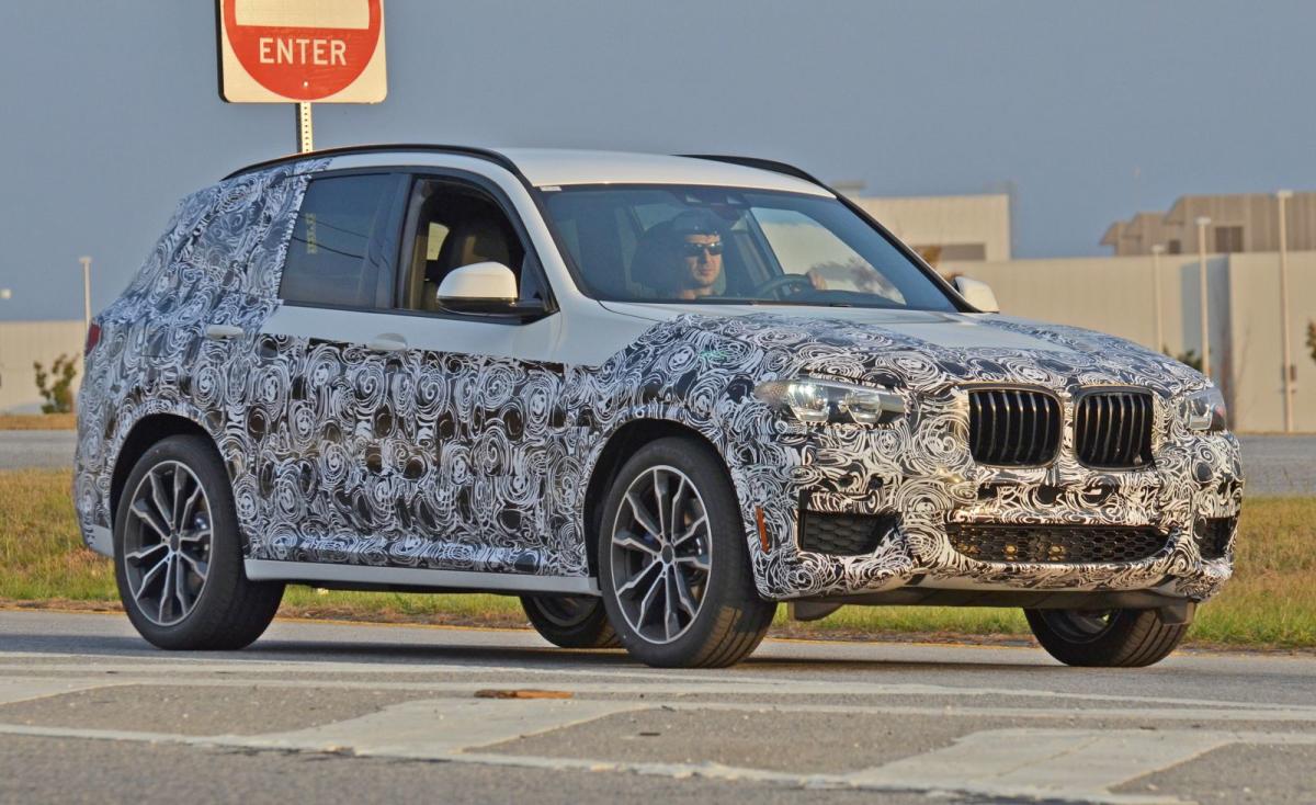 Foto espía del BMW X3 2017