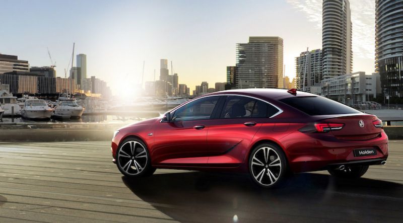 Trasera Holden Commodore 2018