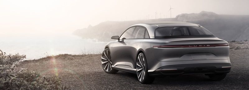 Trasera Lucid Air