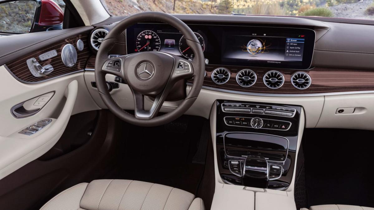 Interior Mercedes-Benz Clase E Coupé 2017