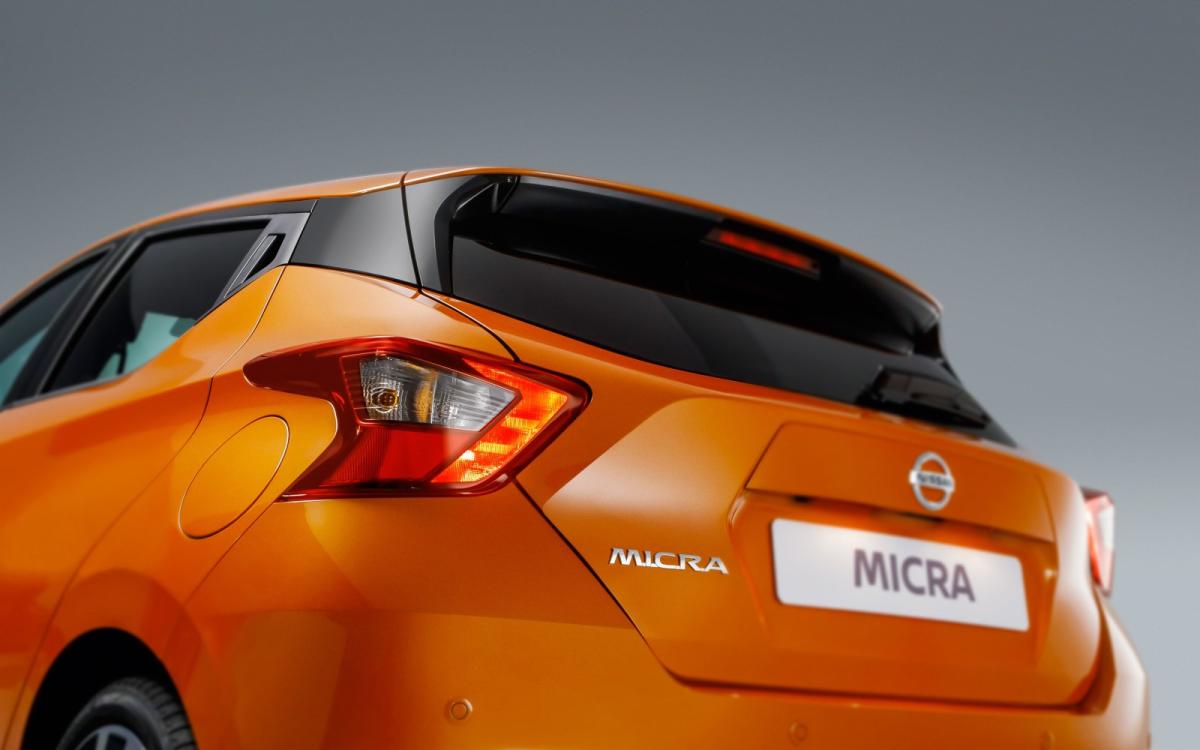 Trasera Nissan Micra 2017