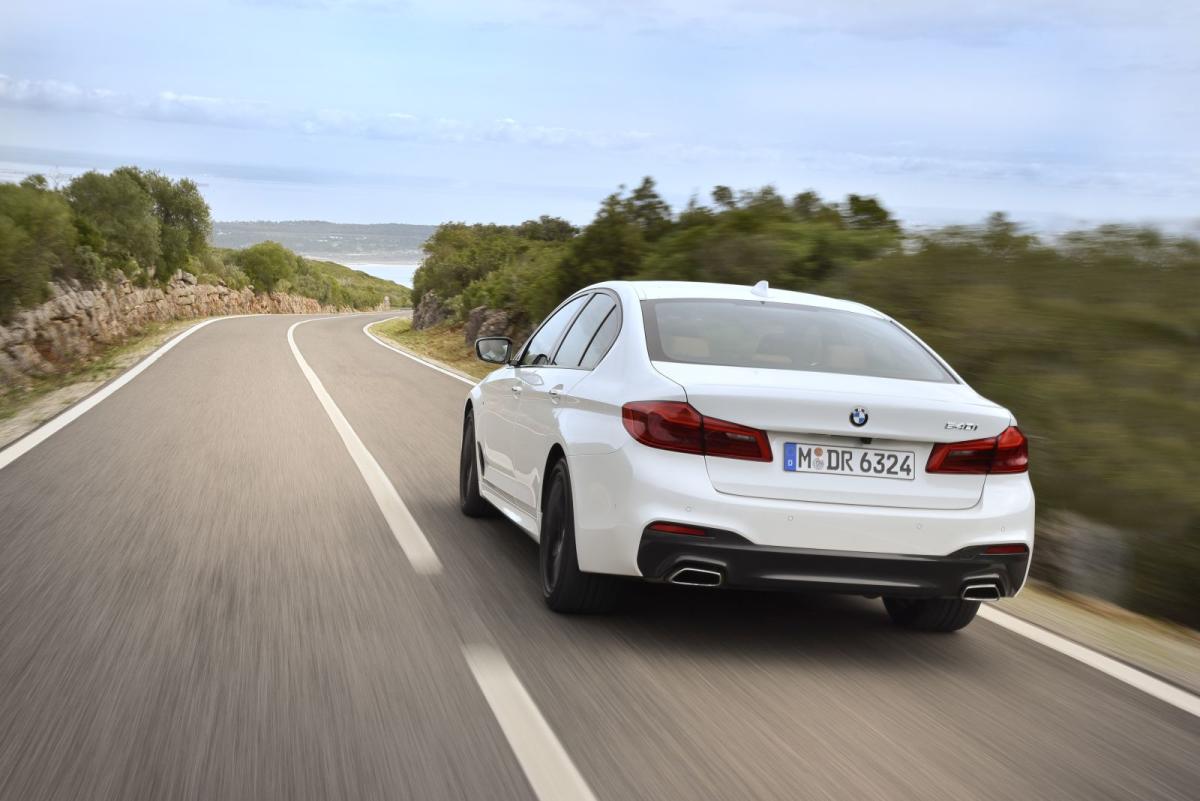 Trasera BMW Serie 5 2017
