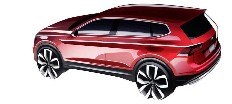 Trasera Volkswagen Tiguan Allspace