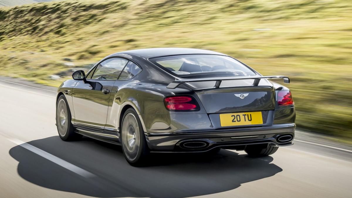 Trasera Bentley Continental Supersports