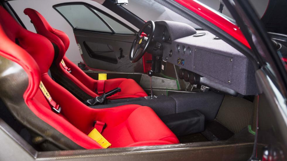 Interior Ferrari F40 Eric Clapton