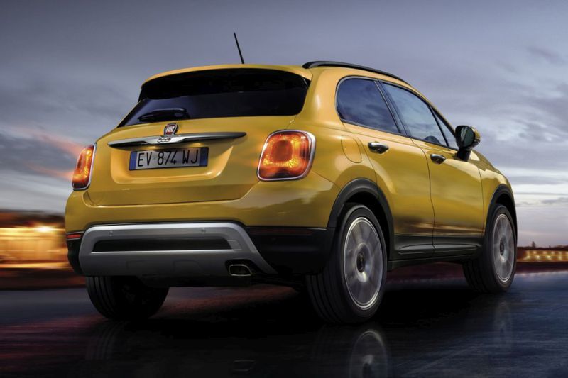 Trasera Fiat 500X 2017