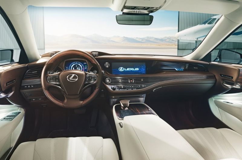 Interior Lexus LS 2017