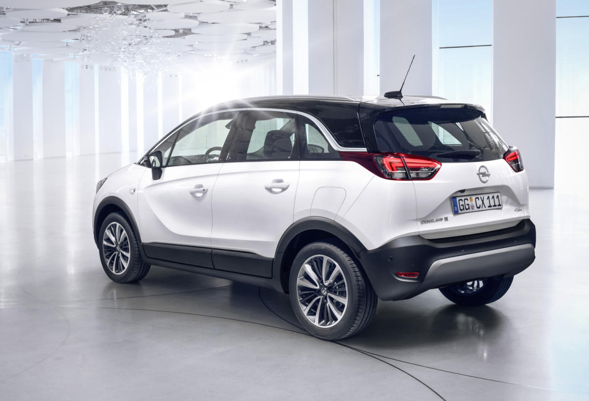 Trasera Opel Crossland X