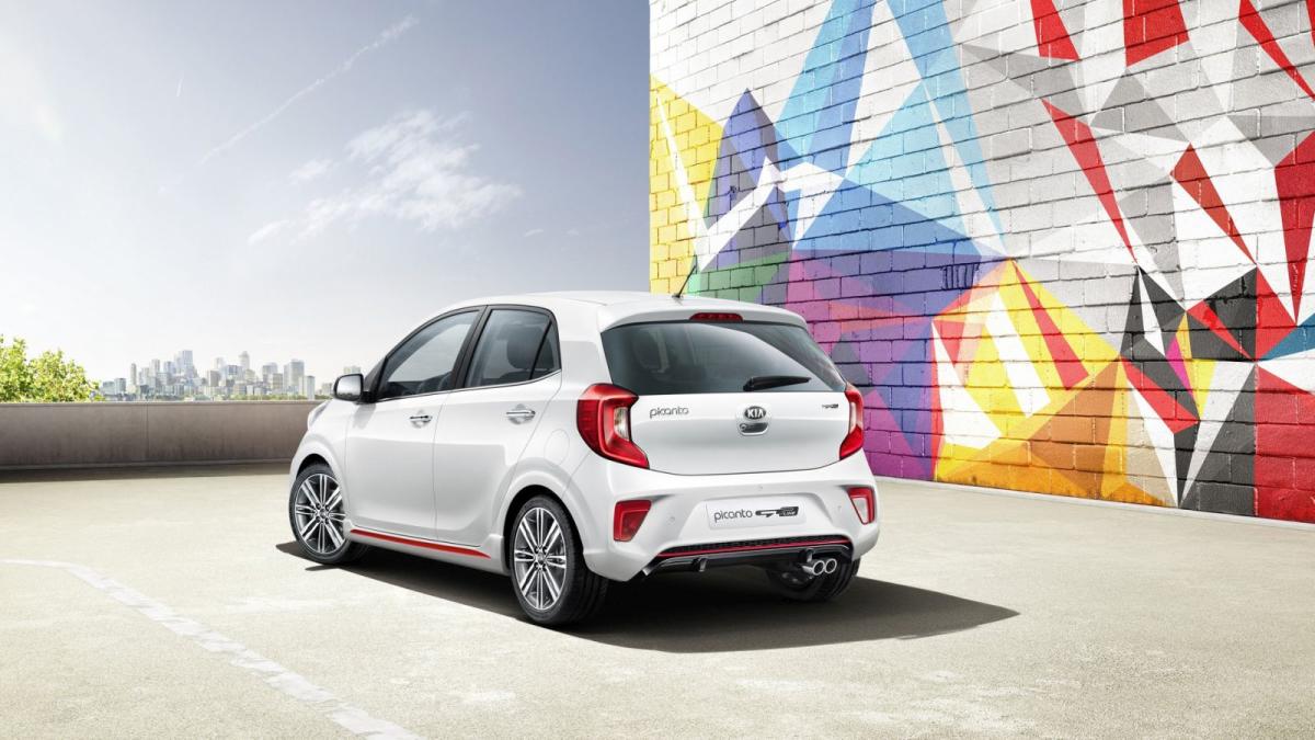 Trasera Kia Picanto 2017