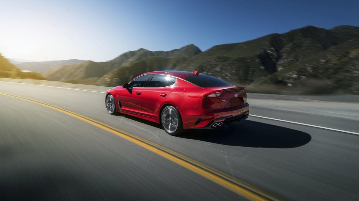 Trasera Kia Stinger
