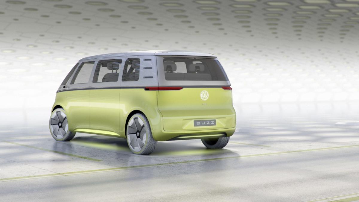 Trasera Volkswagen ID Buzz Concept