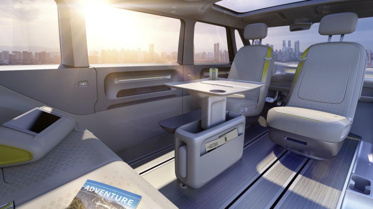 Interior Volkswagen ID Buzz Concept