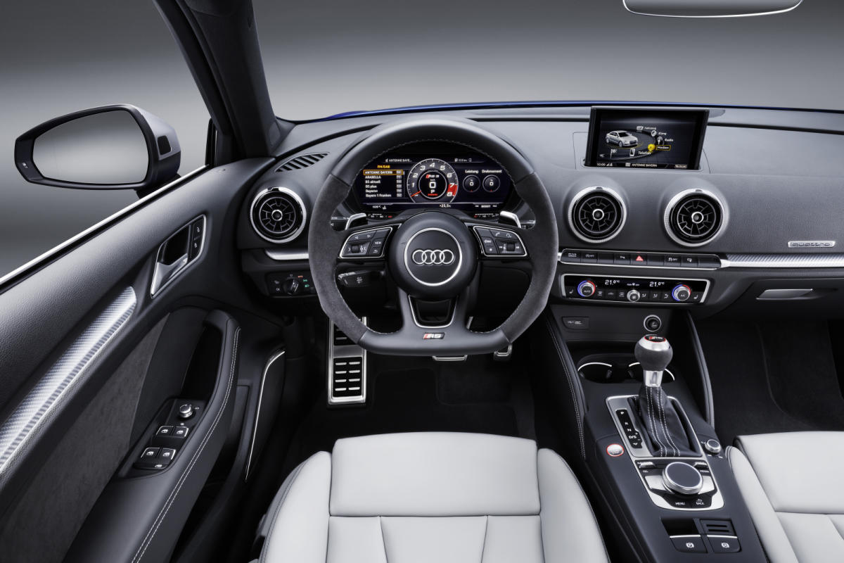 Interior Audi RS 3 Sportback 2017