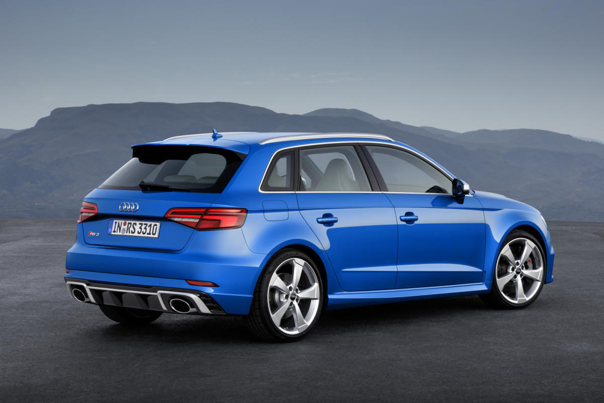 Trasera Audi RS 3 Sportback 2017