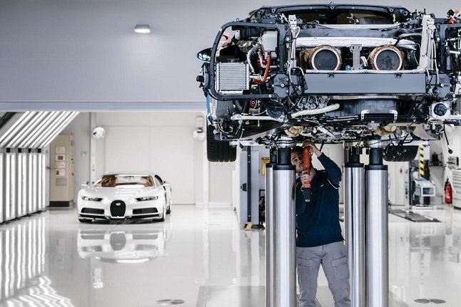 La fábrica Bugatti en Molsheim