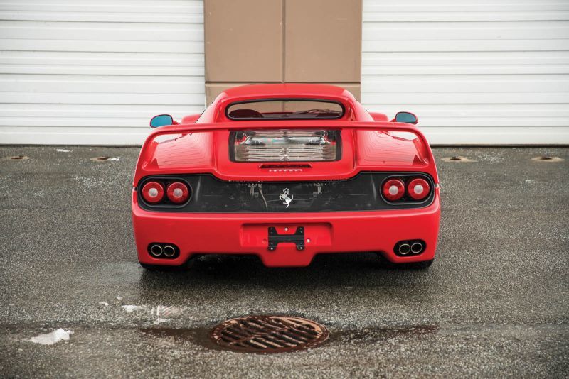 Trasera Ferrari F50 Mike Tyson