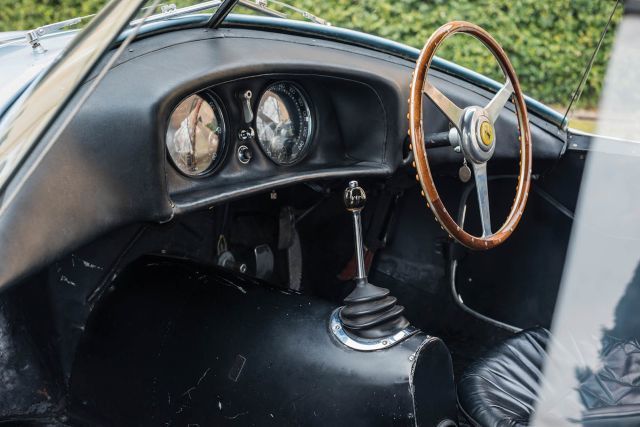 Interior Ferrari 166 MM/212 Export Uovo