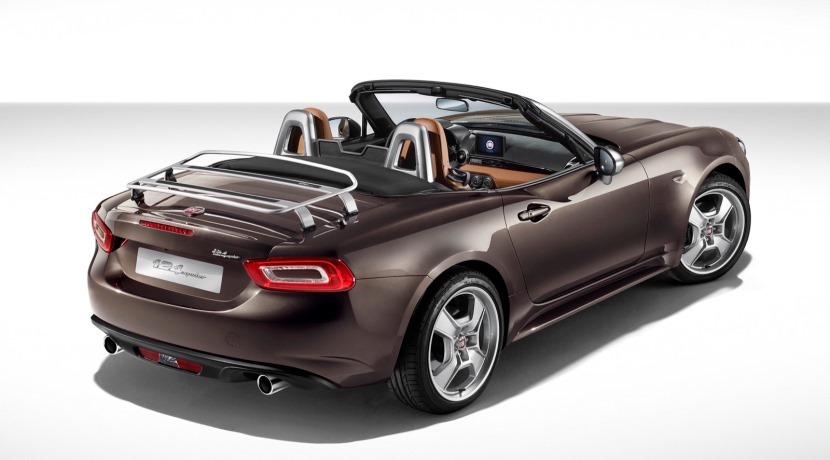 Trasera Fiat 124 Spider América