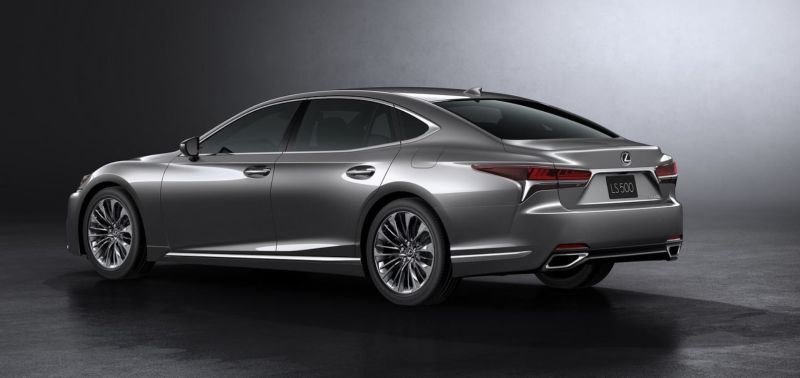 Trasera Lexus LS 500h