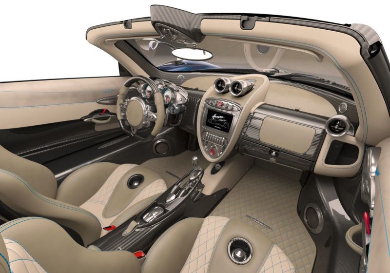 Interior Pagani Huayra Roadster