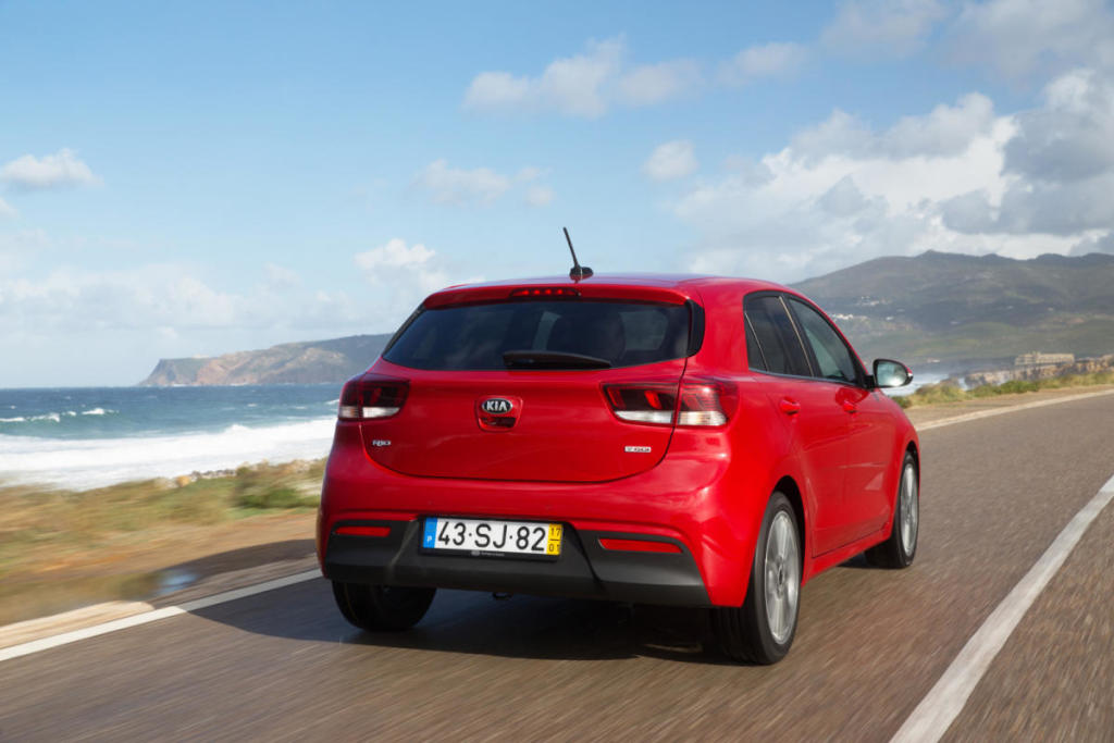 Trasera Kia Rio 2017