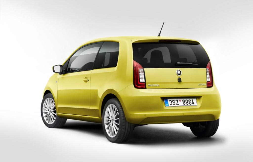 Trasera Skoda Citigo 2017