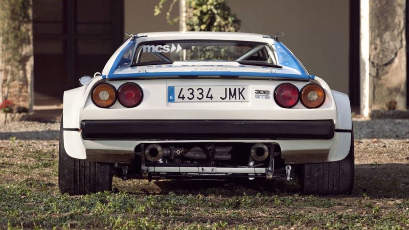 Trasera Ferrari 308 GTB Grupo 4