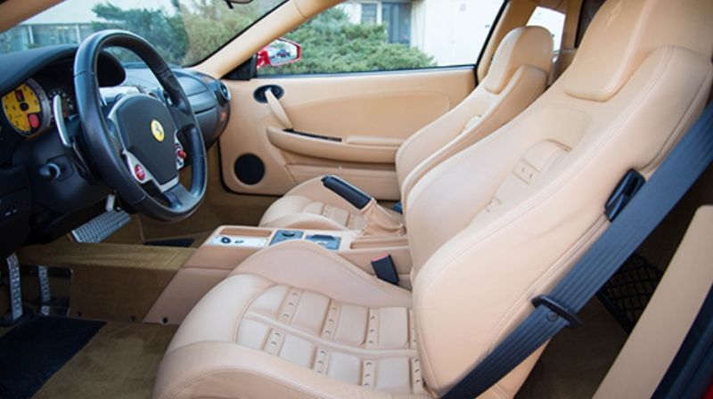 Interior Ferrari F430 de Donald Trump