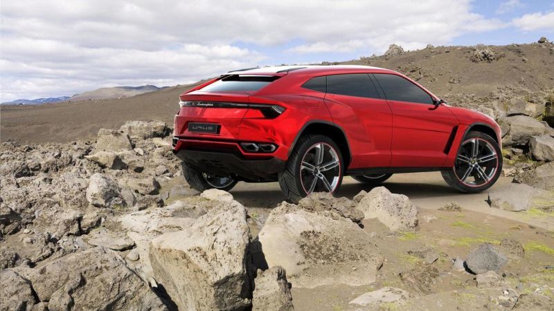 Trasera Lamborghini Urus