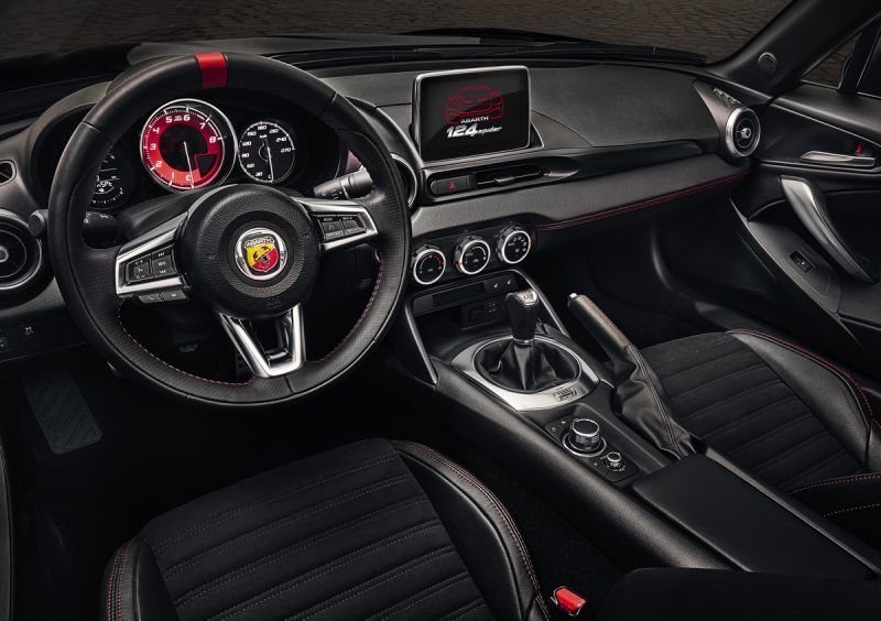 Interior Abarth 124 Scorpione