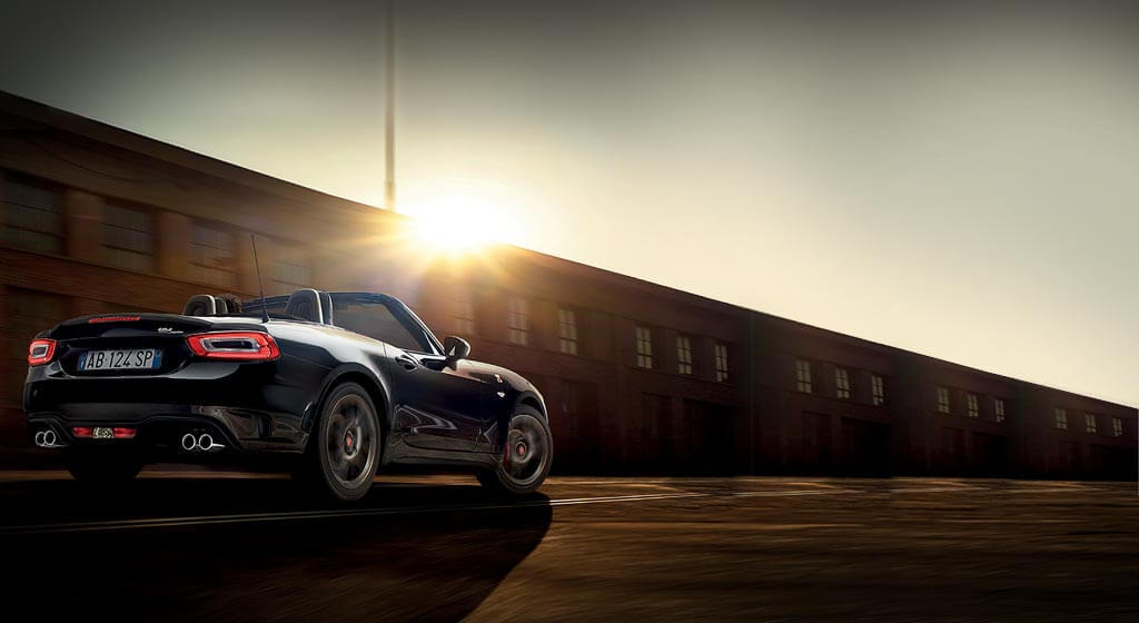 Trasera Abarth 124 Scorpione