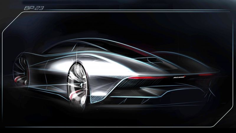 Boceto McLaren BP23