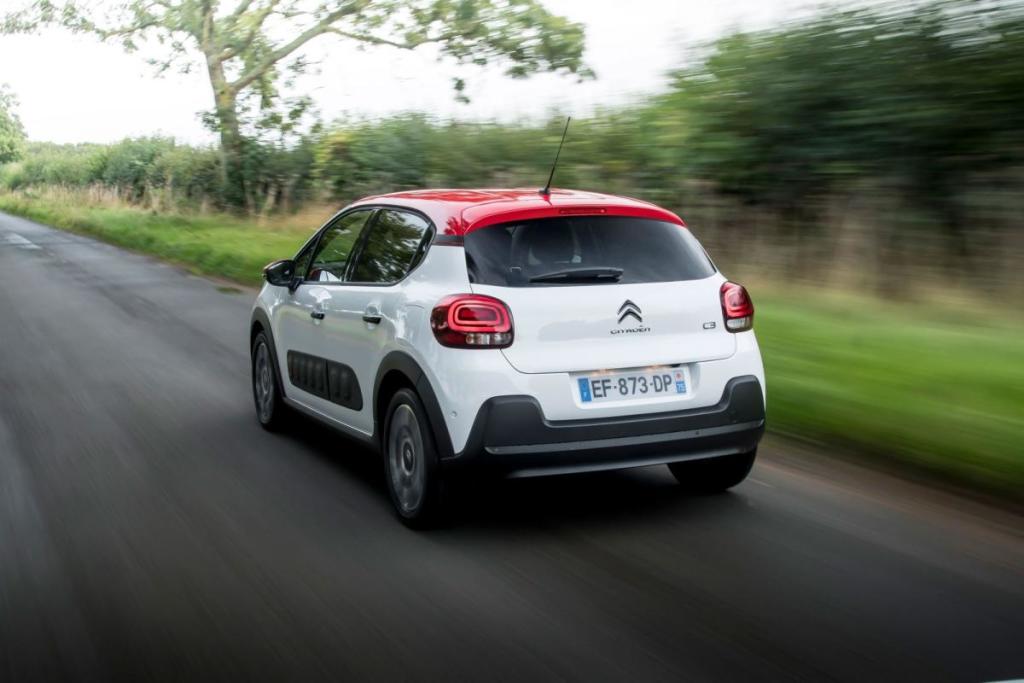 Trasera Citroën C3 2017